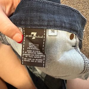 7 for all mankind dojos size 31